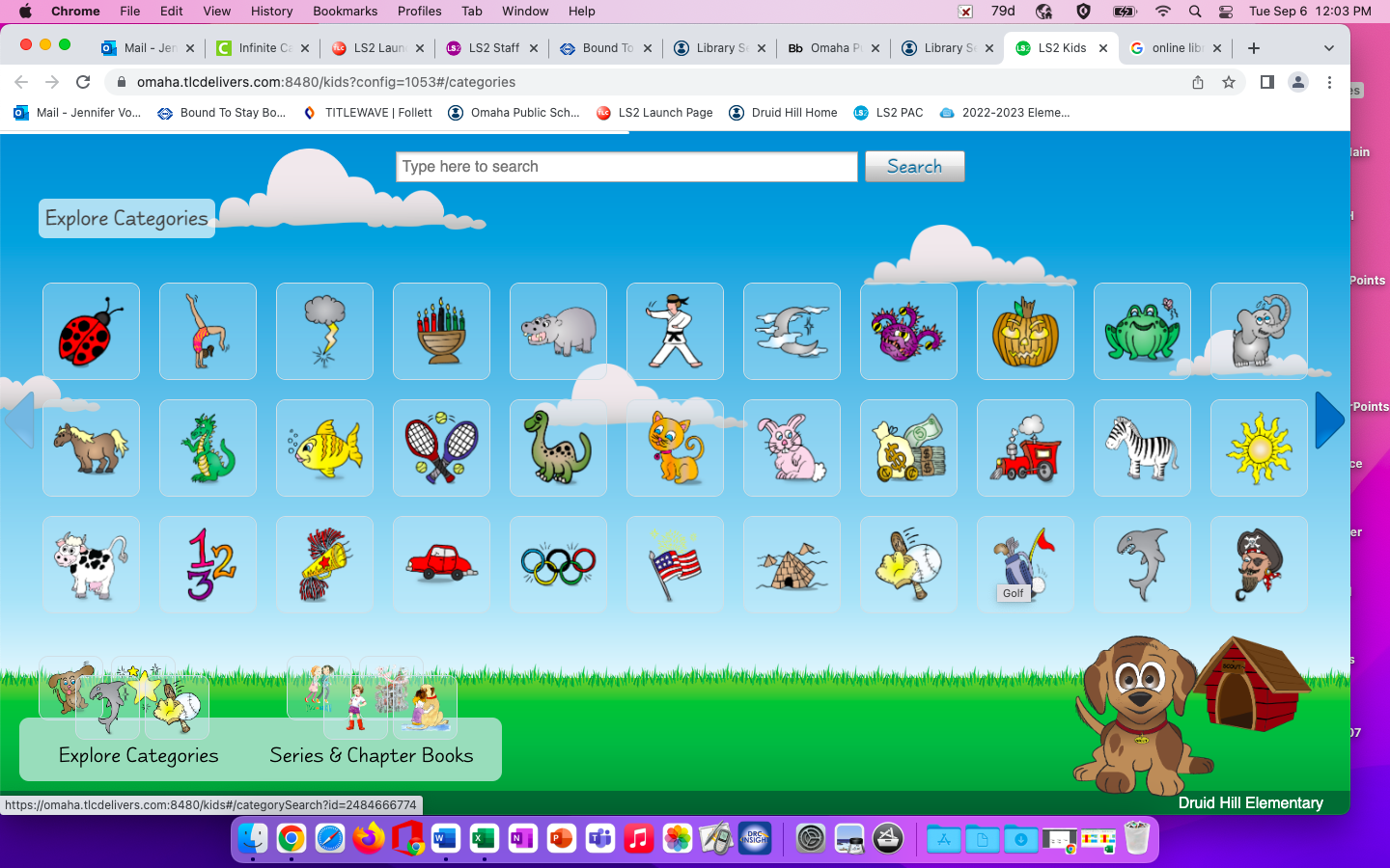 Kids Library Catalog